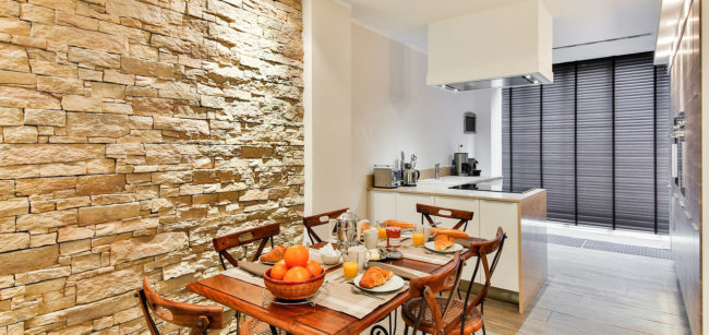 stile rustico e moderno