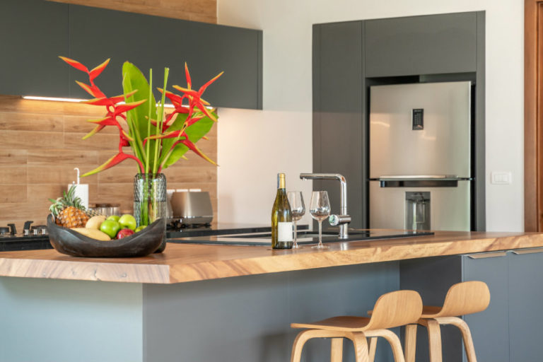 cucina con isola o penisola
